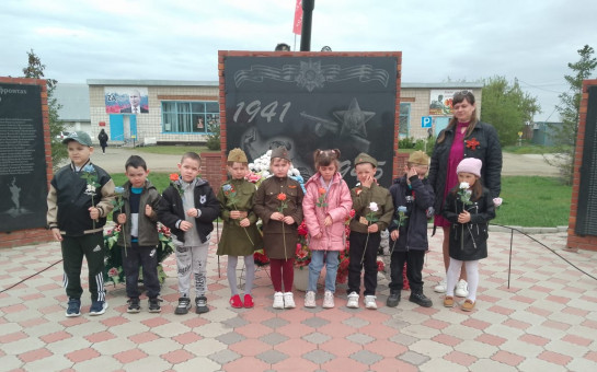 В детских садах Баганского района прошли мероприятия, посвященные Дню Победы