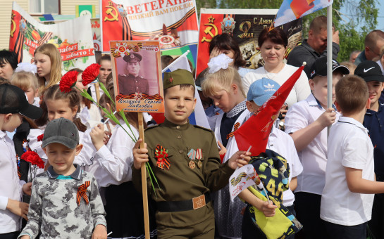 Прошел торжественный митинг, посвященный 80 - Победы