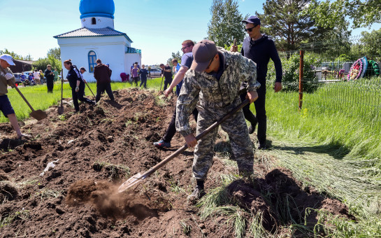 В Баганском районе прошла международная акция «Сад памяти»