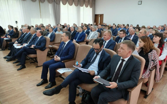 Глава Баганского района принял участие в межрайонном совещании