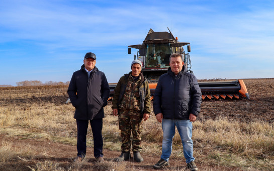 Рабочая поездка Главы Баганского района в Мироновский сельсовет