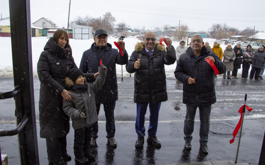 Торжественное открытие новых многоквартирных домов в селе Баган